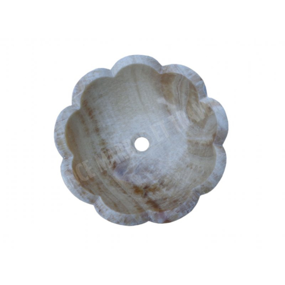Onyx Miel Vasque Mod&egrave;le Bol Fleur