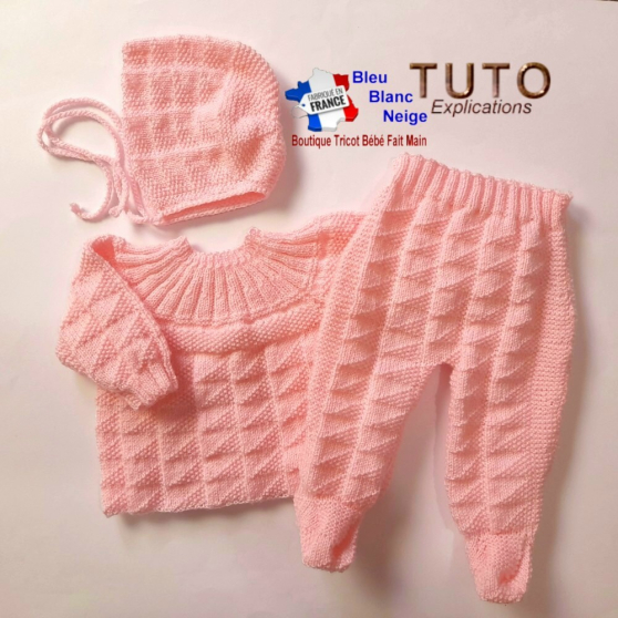 Annonce occasion, vente ou achat 'Patron � tricoter ensemble tricot bb'