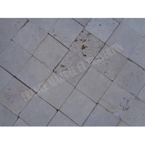Annonce occasion, vente ou achat 'Travertin Beige Clair Pav� 10x10 cm'