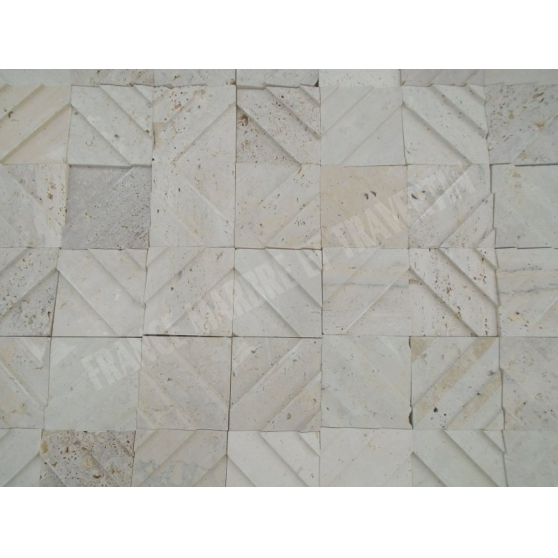 Annonce occasion, vente ou achat 'Travertin Beige D�cor Moulure 10x10 cm'