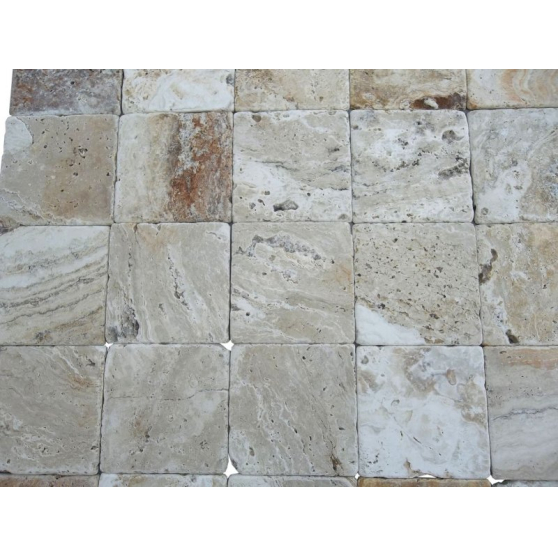 Annonce occasion, vente ou achat 'Travertin Leonardo 10x10 cm'