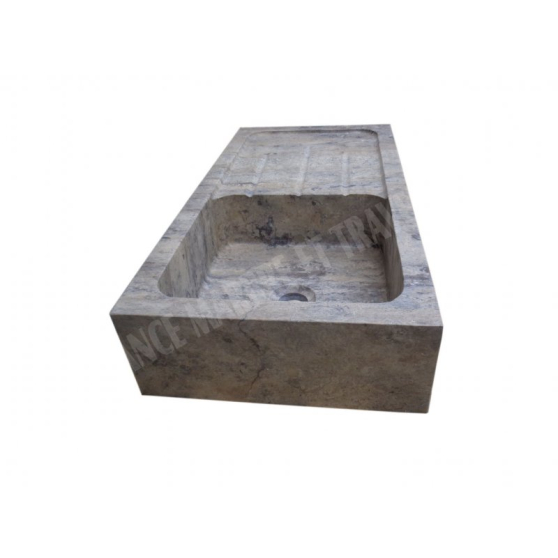 Annonce occasion, vente ou achat 'Travertin Silver �vier 1 Bac 90x46 cm'