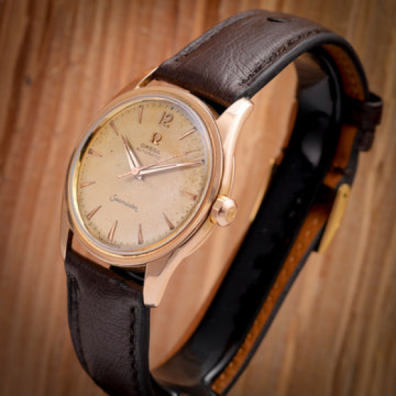 Annonce occasion, vente ou achat 'MONTRE OMEGA SEAMASTER OR ROSE 1956'