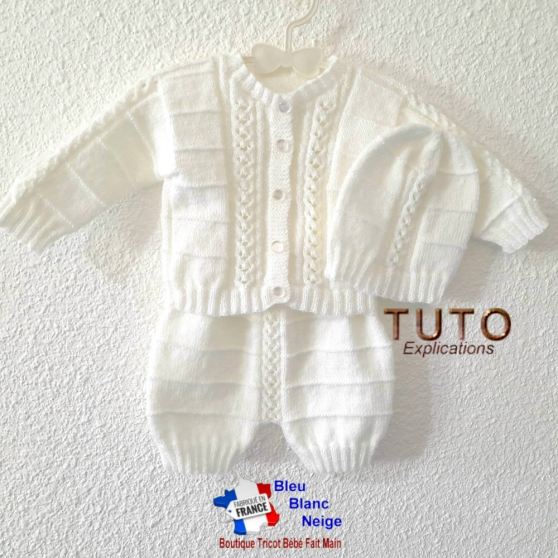 Annonce occasion, vente ou achat 'Patron � tricoter gilet, bloomer bonnet'