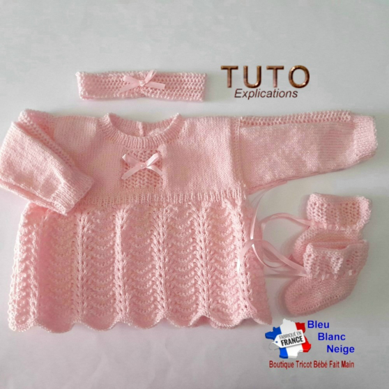 Annonce occasion, vente ou achat 'Patron � tricoter, robe, bandeau tuto'